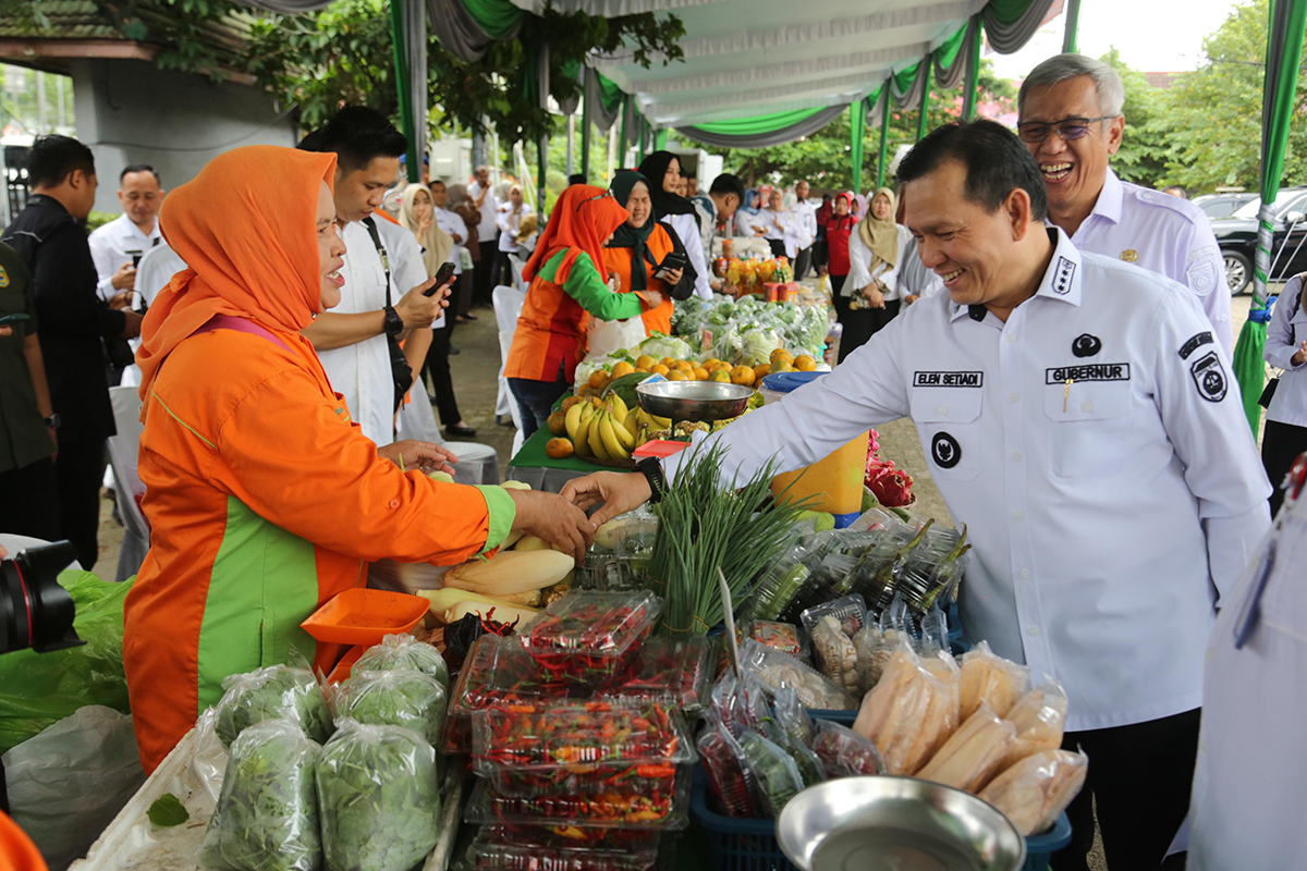 Pj Gubernur Sumsel Elen Setiadi Pastikan Stok Pangan Aman Jelang Nataru 2024/2025