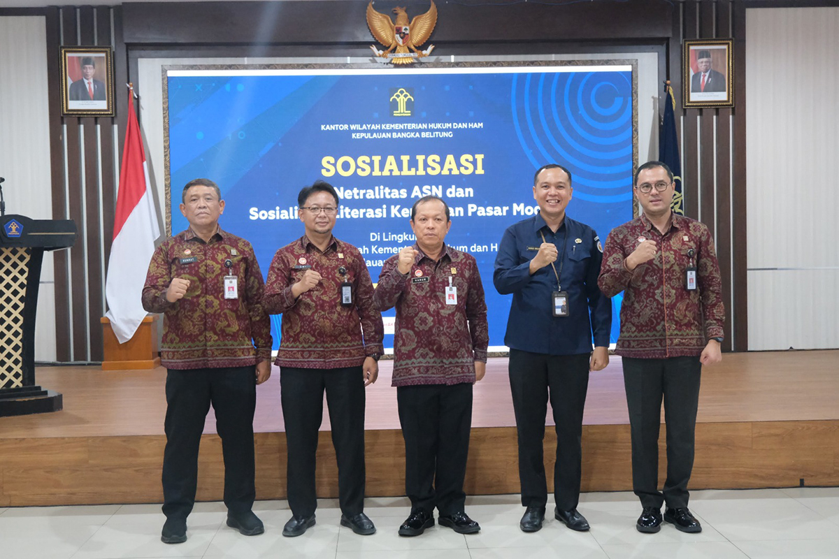 Kemenkumham Babel Gelar Sosialisasi Netralitas ASN Jelang Pilkada 2024