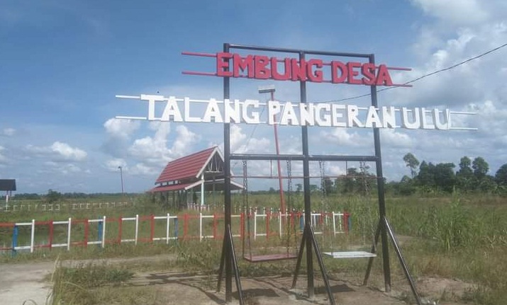 Talang Pangeran Ulu Bangun Embung, Tambah Pendapatan Asli Desa