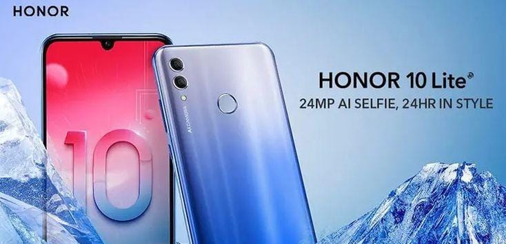 Huawei Honor 10 Lite Hadirkan Desain Ramping dengan Bodi Belakang Berkilau Dukung Tampilan Premium