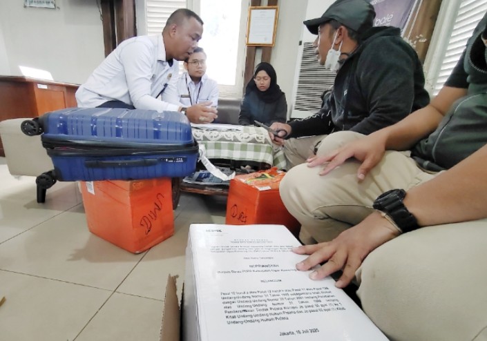 Berkas 4 Tersangka Korupsi Penerima Suap Pokir DPRD OKU Dilimpahkan ke Pengadilan Tipikor Palembang