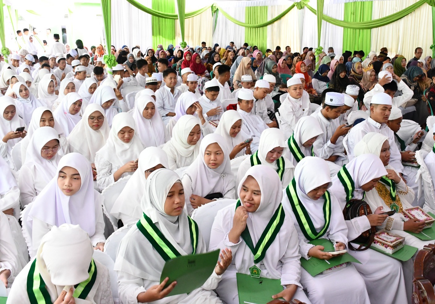 200 Santri dari 30 Ponpes di Sumsel Ikut Berpartisipasi Seleksi CBT MQK Nasional 2025