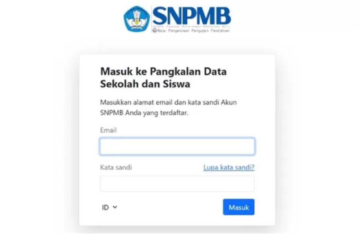 Pengisian PDSS untuk SNBP 2025 Dimulai 6 Januari, Ini Link Daftar dan Langkah-Langkah Data yang Akurat 