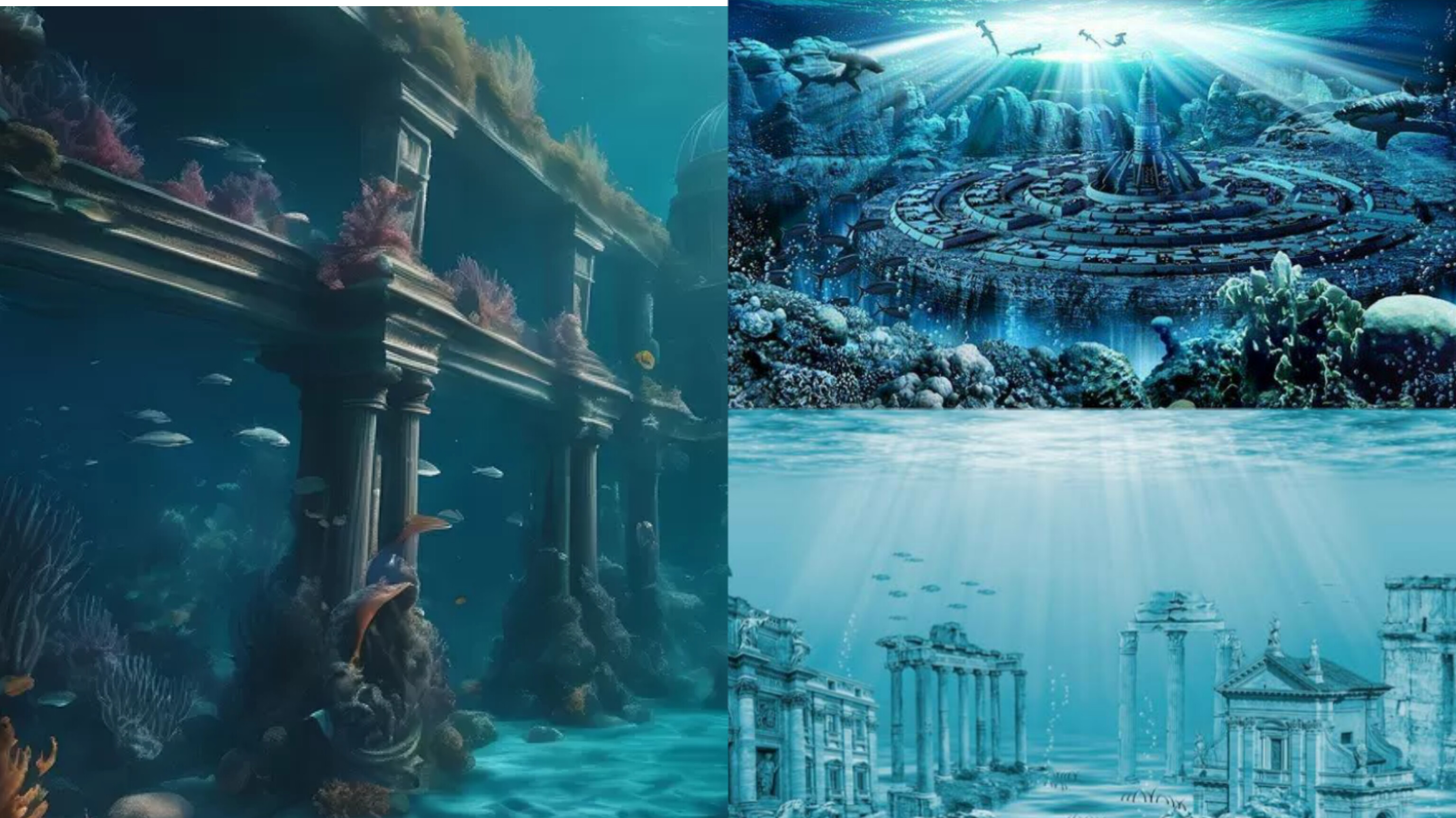 GEGER, Para Ilmuan dan Tim Arkeologi Temukan Kerajaan Atlantis di Dasar Laut Indonesia, Begini Penampakannya!
