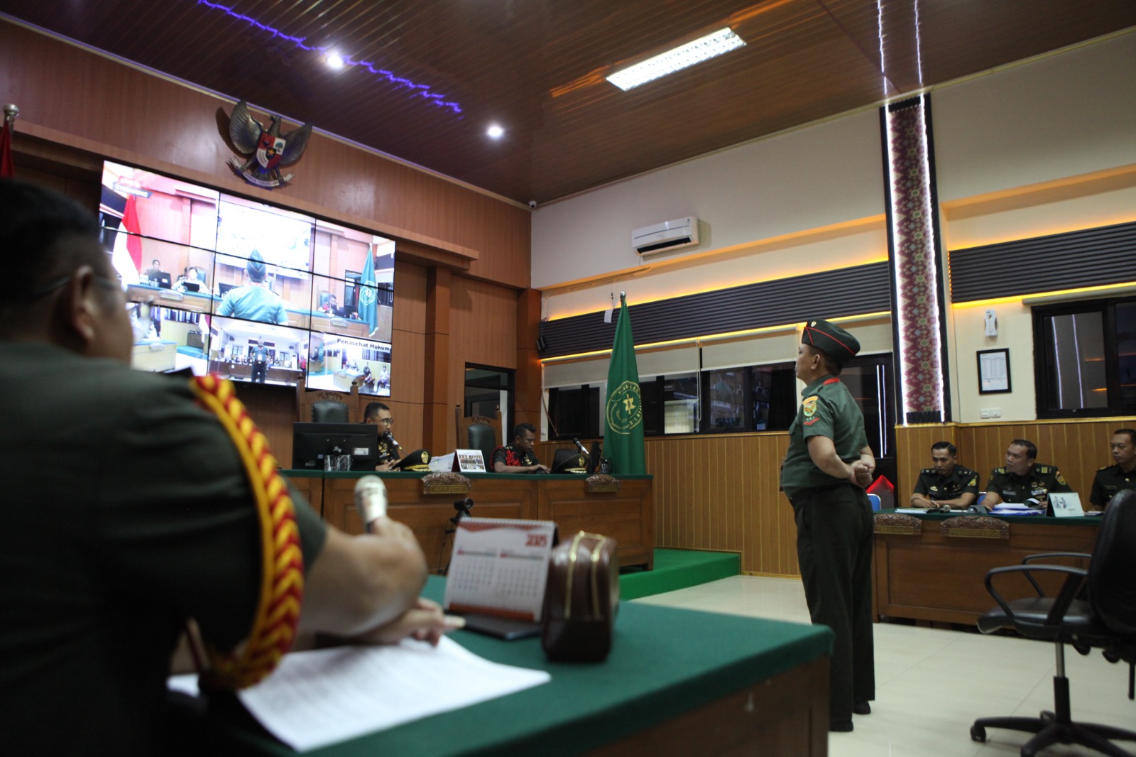 Kopda Bazarsah Minta Dihukum Ringan Karena Nilai Tidak Tertib Administrasi, Dibebaskan dari Segala Tuntutan