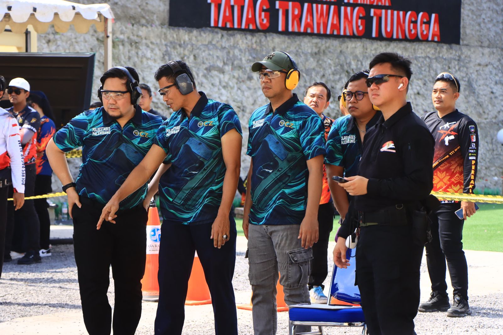 BRAVO! Tim Putra Polrestabes Palembang Sabet Medali Ajang Tembak Reaksi Kapolda Sumsel Cup