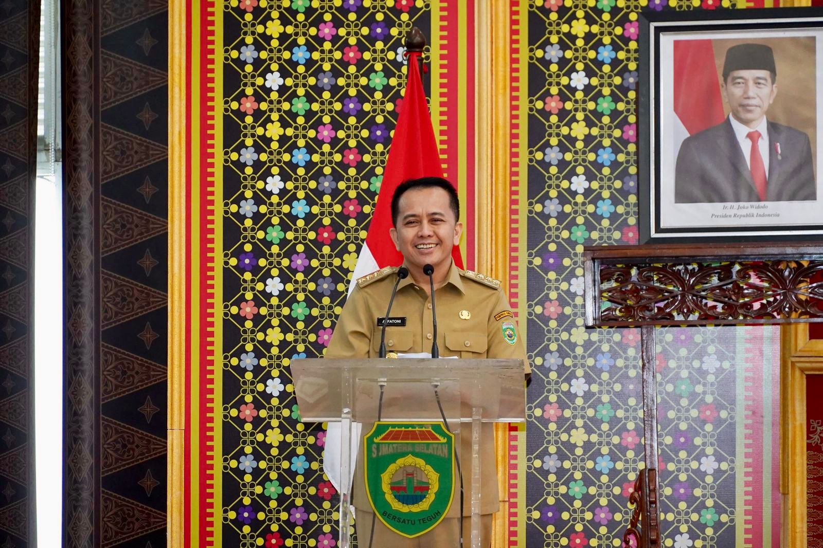 Pj Gubernur Agus Fatoni Apresiasi Sikap Pilpres Damai 2024 dari Persaudaraan Nusantara Sumsel Bersatu