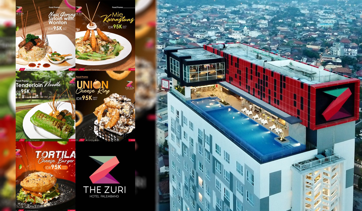 The Zuri Hotel Palembang Berikan Promo Staycation 58 Persen dari Publish Rate dan Special Offer Aneka Makanan