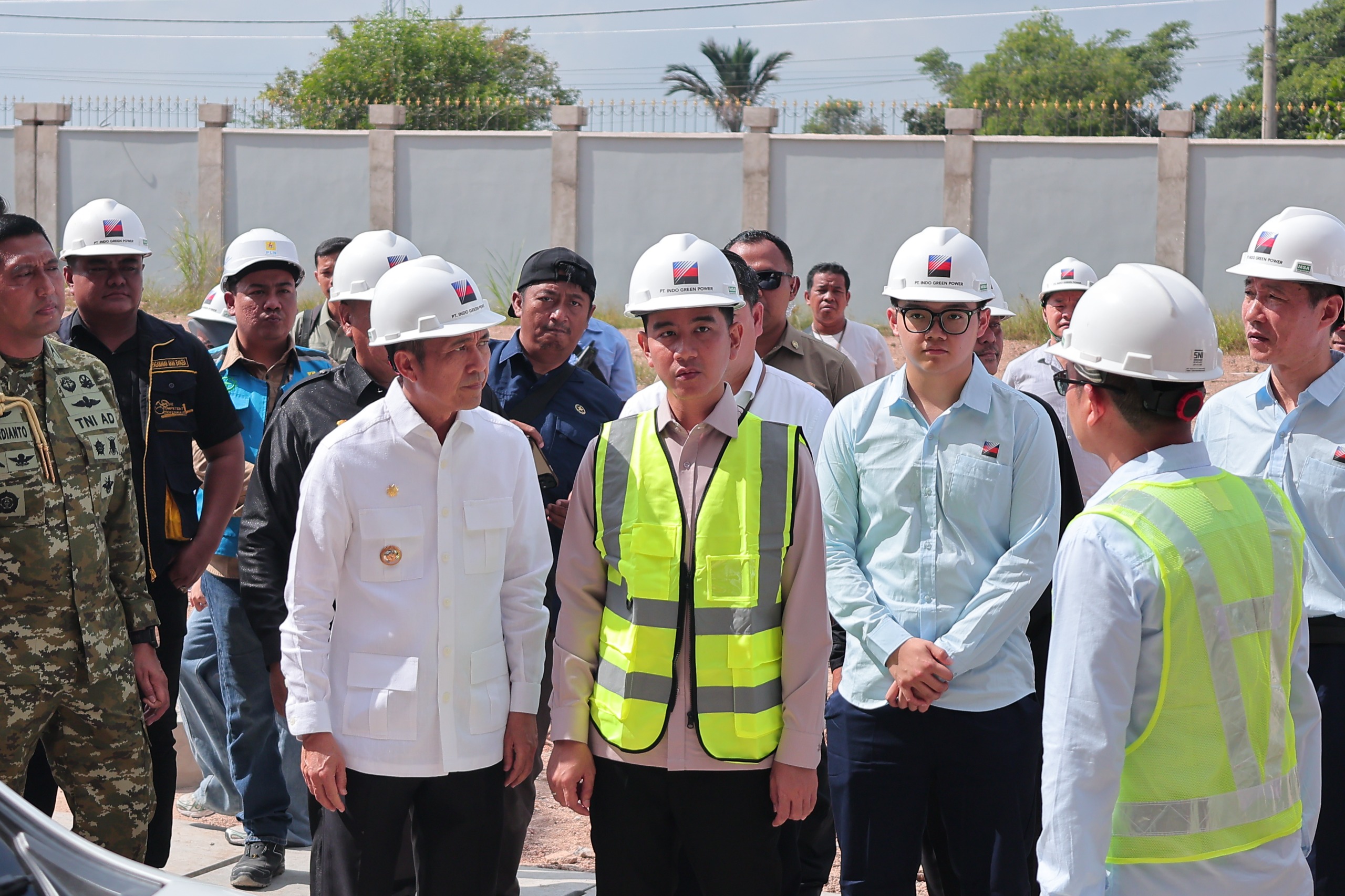 Wapres Gibran Rakabuming Meninjau Progres Terbaru Proyek PSEL