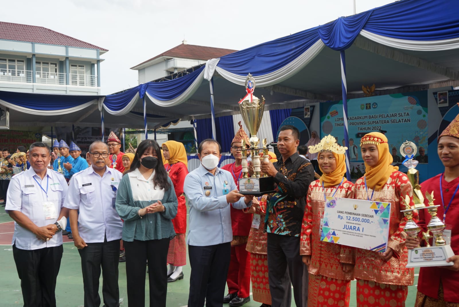 Kakanwil Kemenkumham Sumsel Tutup Lomba Kadarkum Pelajar Tingkat SLTA Se-Sumsel