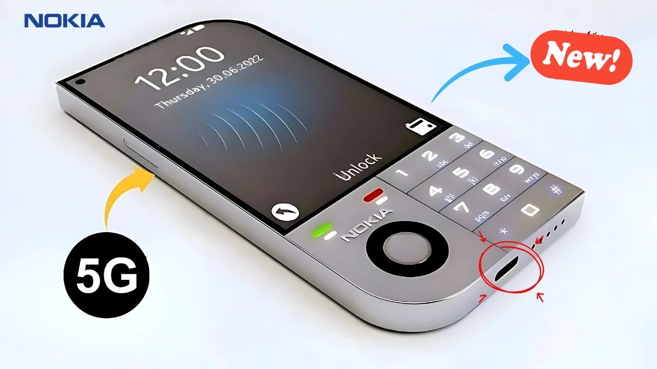 Nokia 5G Keypad Phone 2025: HP Android SpeKS Tinggi yang Berkualitas! Ini Spesifikasi dan Fitur Unggulannya