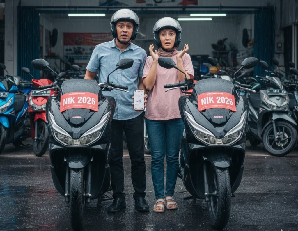 Motor Sama Tapi Tahun Beda, Harga Jual Kembali NIK 2025 vs NIK 2026 Ternyata Jomplang di Akhir Januari