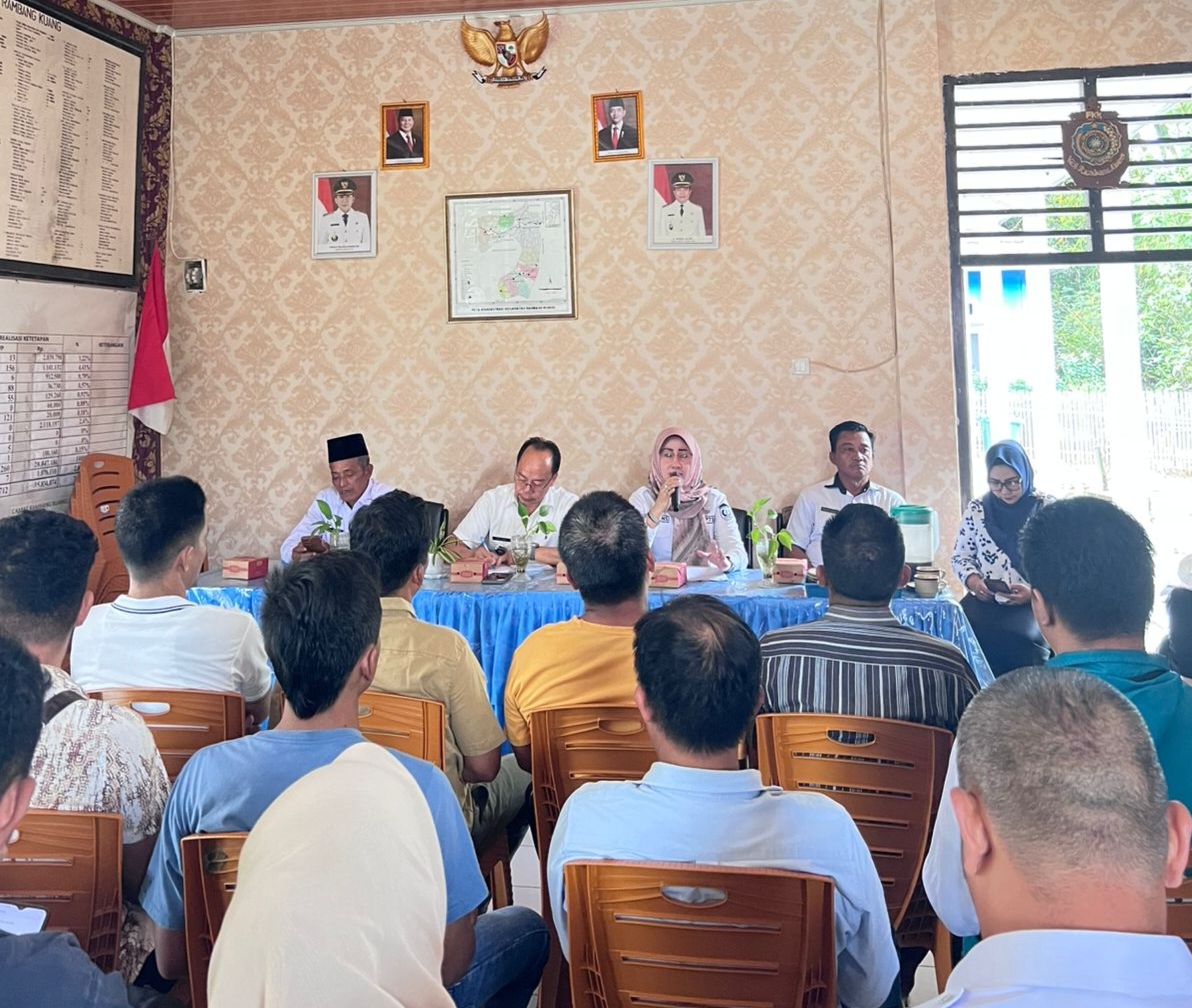 DPMPTSP Ogan Ilir Lakukan Pemantauan ke Pelaku Usaha Ayam Pedaging di Kecamatan Rambang Kuang