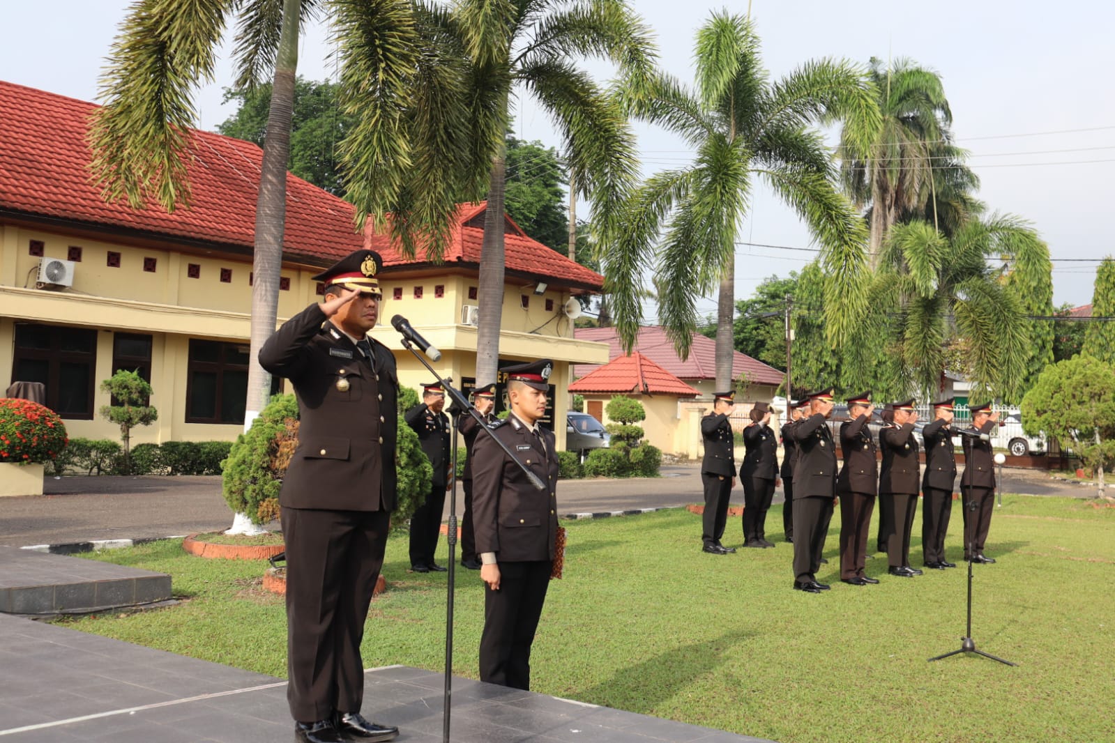 Peringatan Hari Pahlawan 10 November 2024, Polres Ogan Ilir Gelar Upacara Nan Khidmat