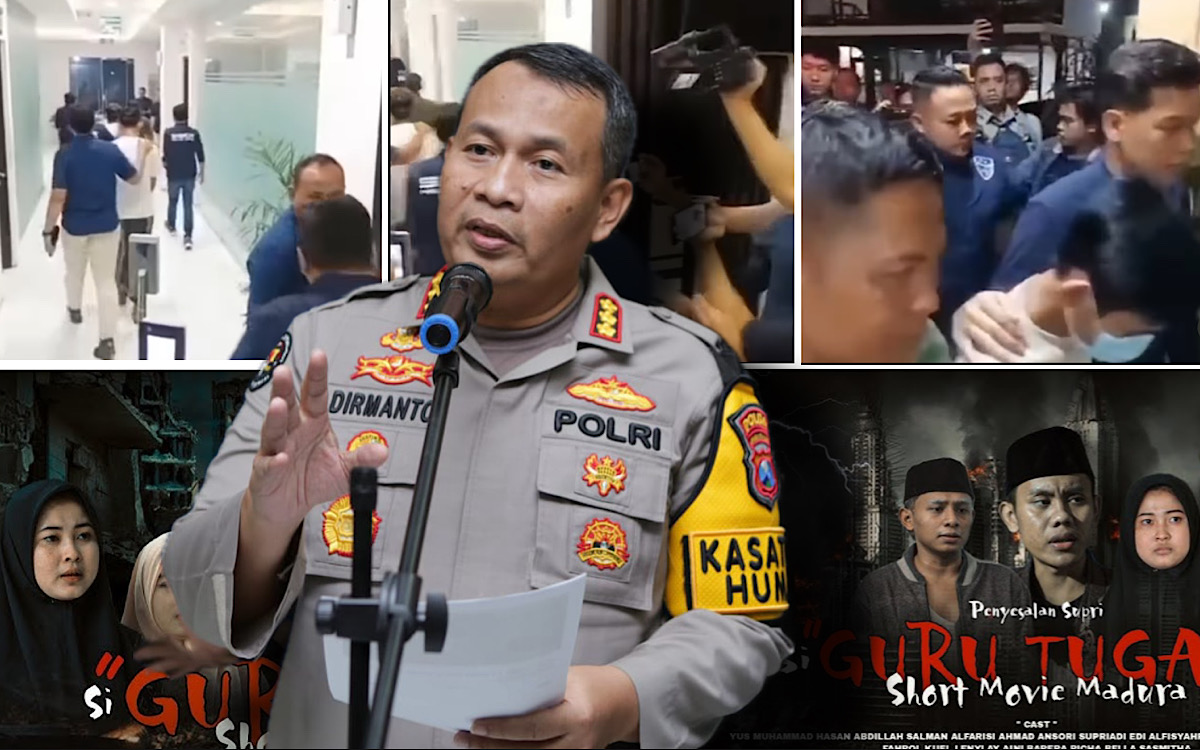 Film Guru Tugas 2 Dikecam, 3 Konten Kreator Diamankan Polisi, Trailer Penyesalan Ustaz Supri Malah Tayang    