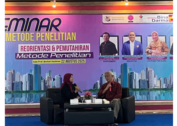 Menyalakan Semangat Penelitian untuk Generasi Muda : Prodi Psikologi UBD Gelar Seminar Metode Penelitian