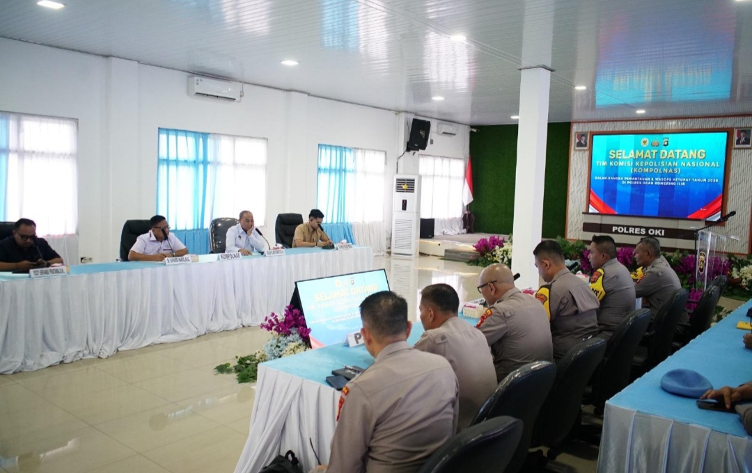Kompolnas RI Pantau Kesiapan Polres OKI dalam Operasi Ketupat 2026