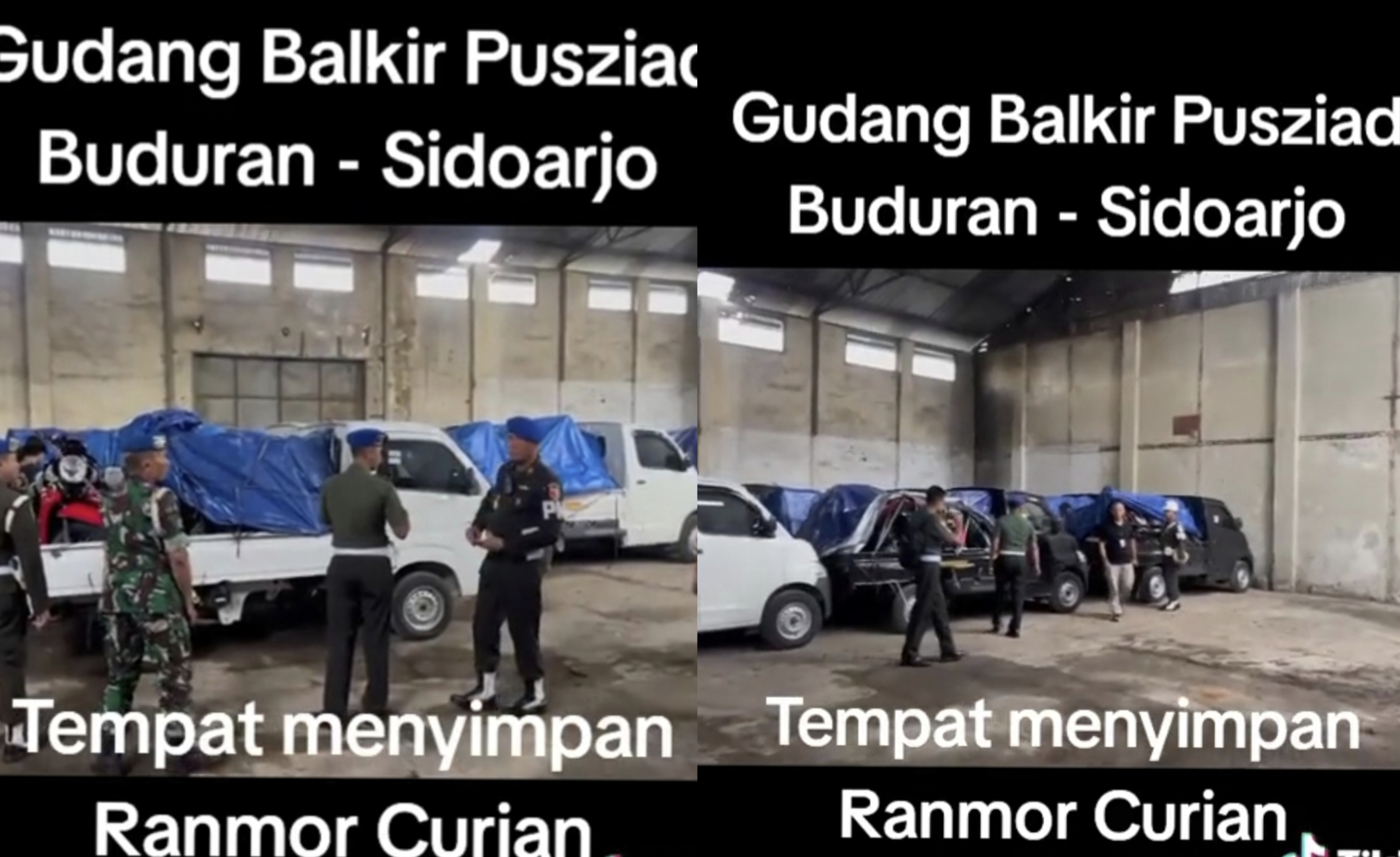 Gudang Balkir Milik TNI Jadi Tempat Penyimpanan Kendaraan Curian, Perwira Berpangkat Mayor Diamankan