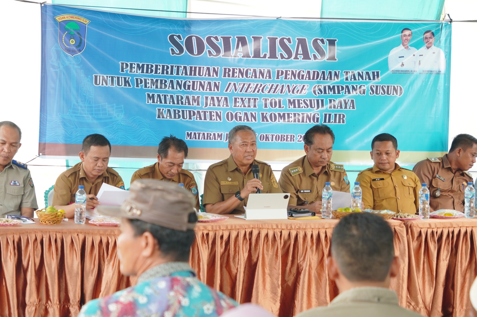 Pemkab OKI Libatkan Warga, Akses Tol Mataram Jaya Masuki Tahap Persiapan
