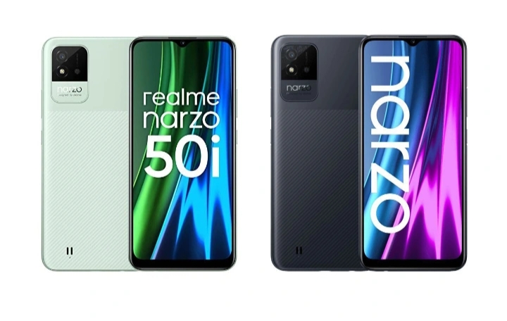 Realme Narzo 50i Ponsel Cerdas Prosesor Octa-Core dan Desain Tahan Percikan Air, Harga Terjangkau! 