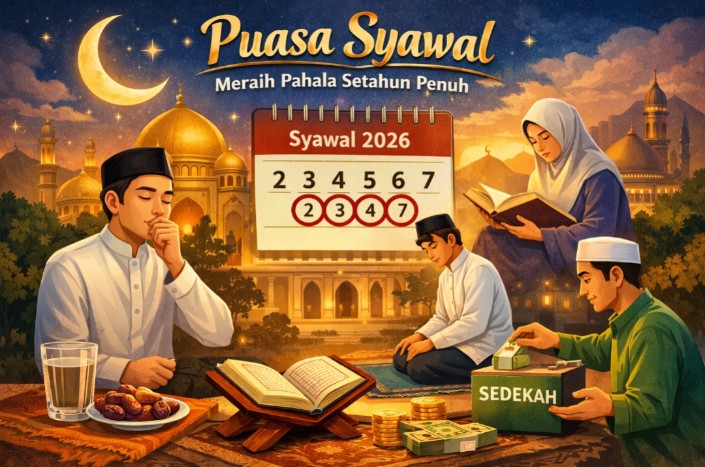 Raih Pahala Setahun Penuh, Ini Niat dan Tata Cara Puasa Syawal 2026 yang Perlu Diketahui