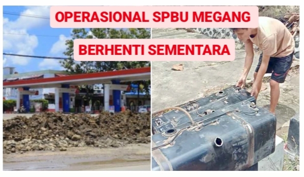 Penting Buat Pemudik, SPBU Megang, Lubuklinggau Berhenti Operasi Sementara, Begini Kronologinya