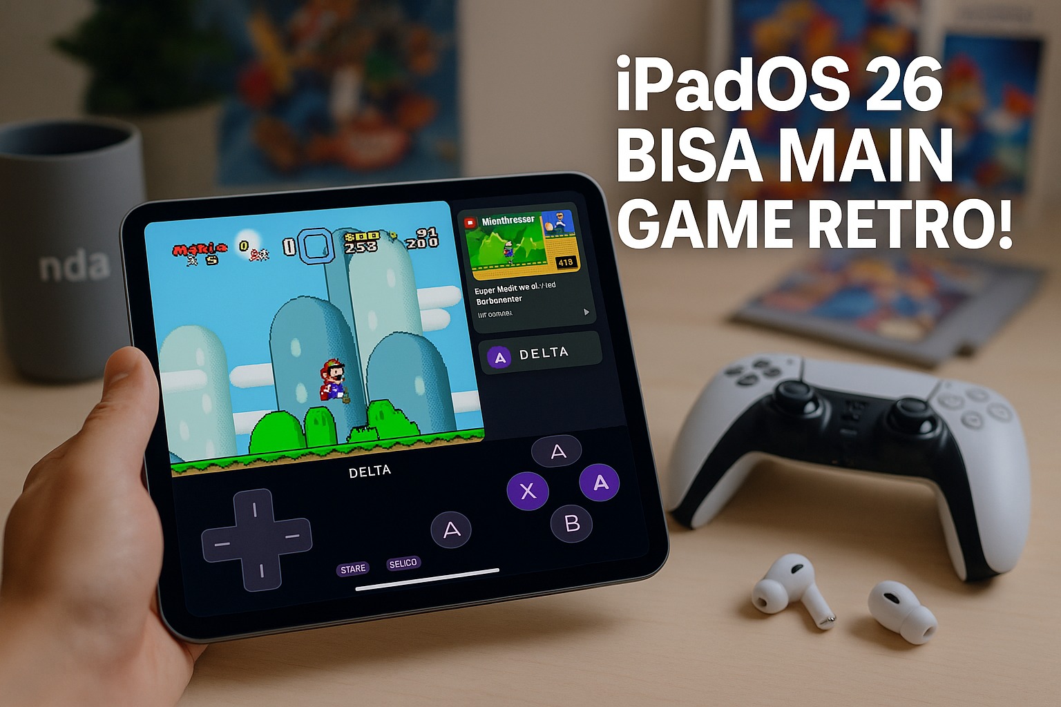 iPadOS 26 Ternyata Bisa Jalankan Emulator Game Lawas, Nostalgia Jadi Makin Legal!