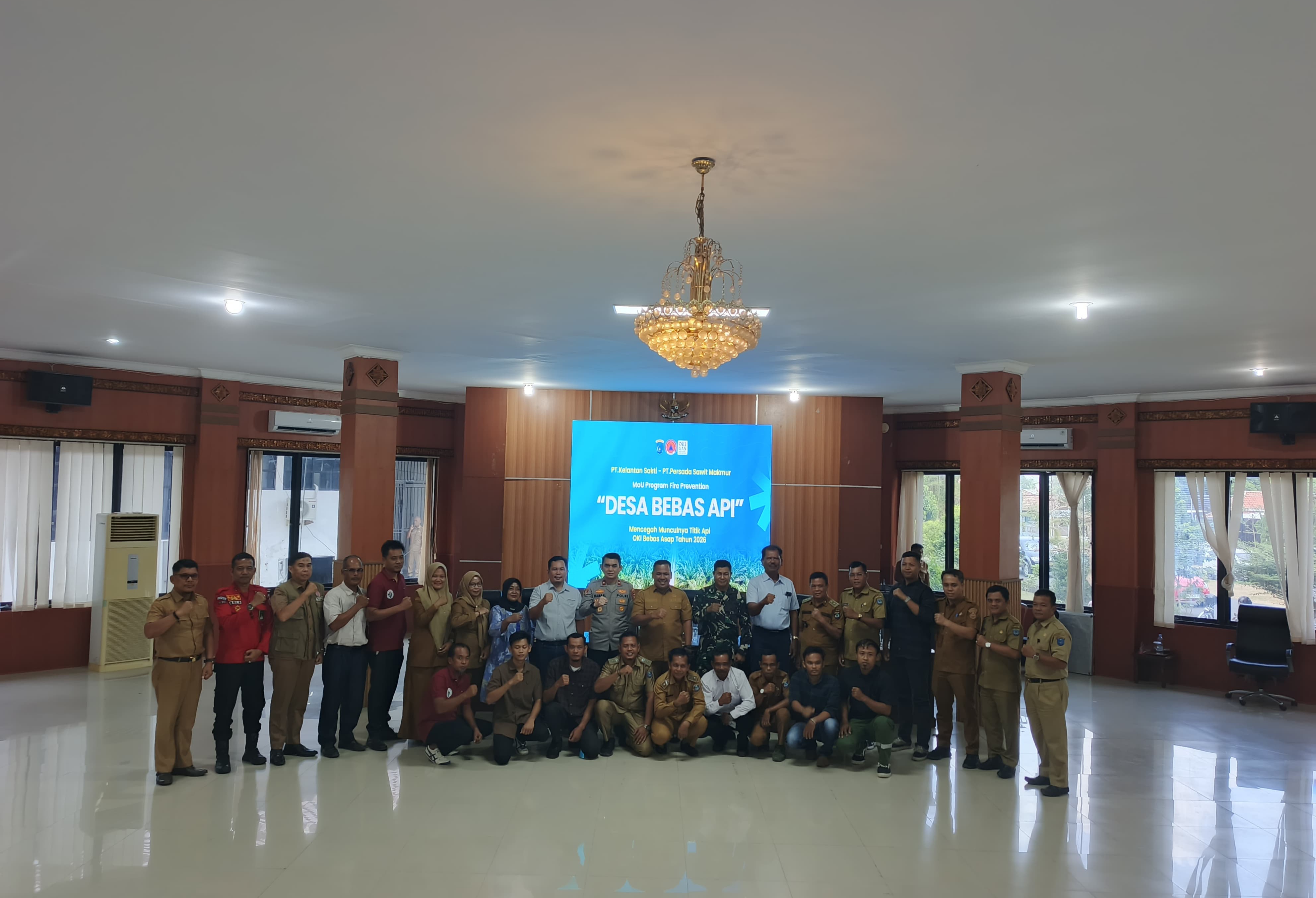 Wabup OKI Apresiasi Kolaborasi Perusahaan dan Desa dalam Program Desa Bebas Api
