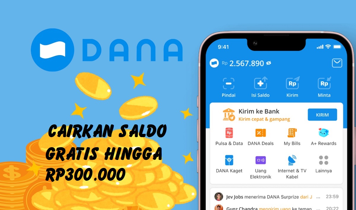 Temukan Kejutan dari Link DANA Kaget Hari Ini, Cairkan Saldo Gratis hingga Rp300.000
