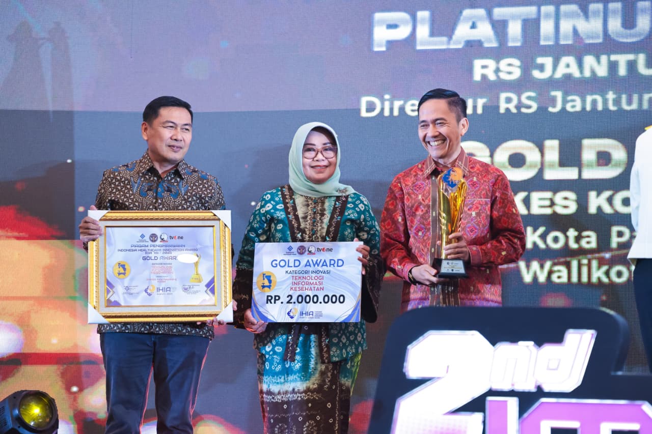 Palembang Raih Penghargaan Gold Award Berkat Inovasi Mortality Data System di Ajang IHIA 2025