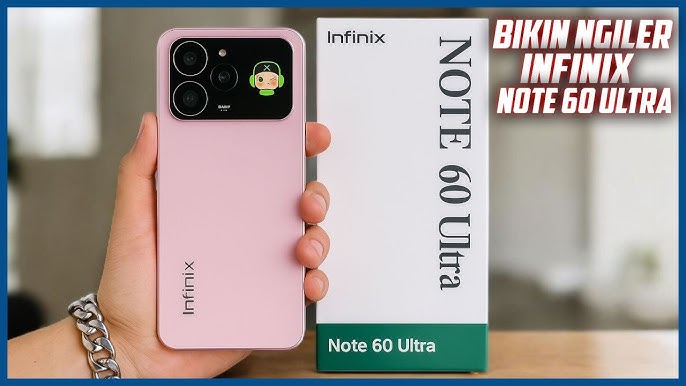 Desain Elegan, Performa Tinggi: Infinix Note 60 Ultra Smartphone 7.500 mAh Tawarkan Layar 144 Hz Super Mulus
