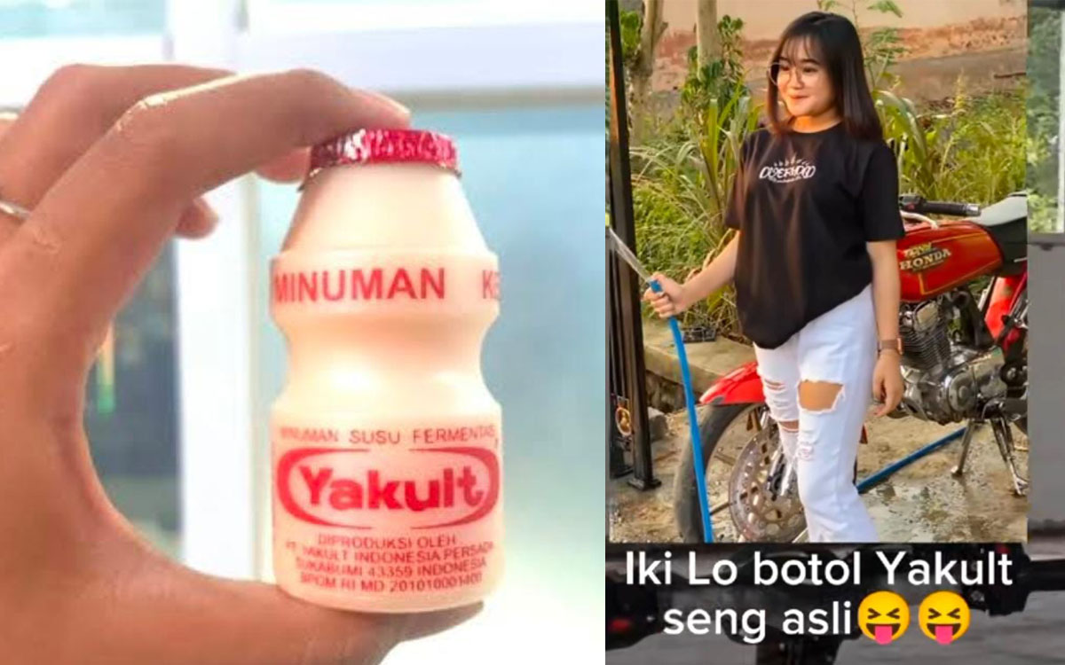 Pengguna Medsos Wajib Tahu, Tren Video Mirip Botol Yakult yang Sedang Viral Ternyata Punya Makna Tak Terduga