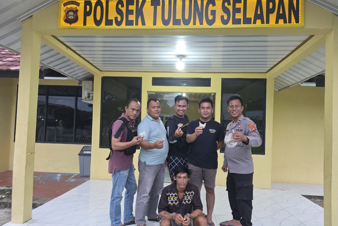 Congkel Penangkaran, Pemuda Ini Curi Puluhan Sarang Burung Walet di Tulung Selapan OKI