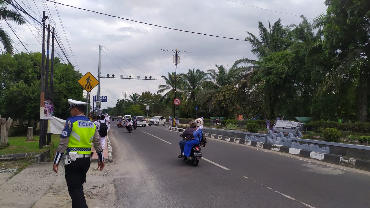 Kawasan Tertib Lalulintas di OKI Jadi Objek Penilaian dan Monev Korlantas Polri