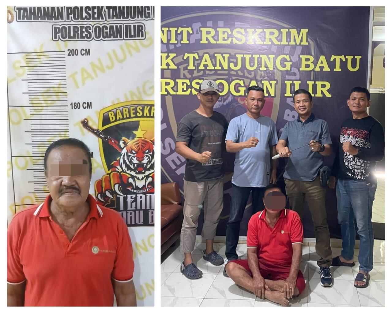Aniaya Tetangga dengan Sajam Hingga Luka Parah, Seorang Tukang Kayu Diamankan Polsek Tanjung Batu