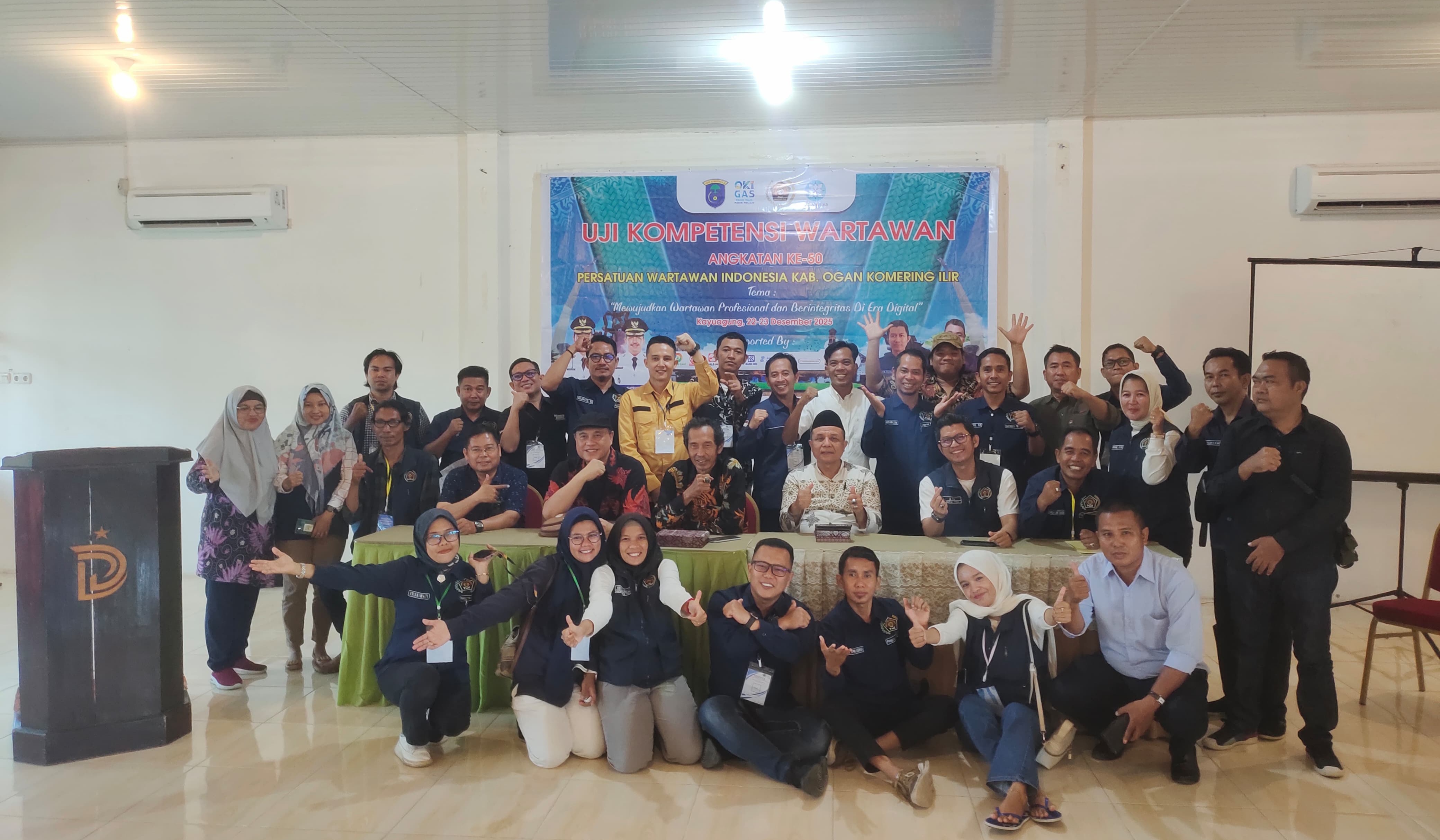 UKW PWI OKI Selesai Digelar, Wartawan Langgar Kode Etik Kartu Bisa Dicabut