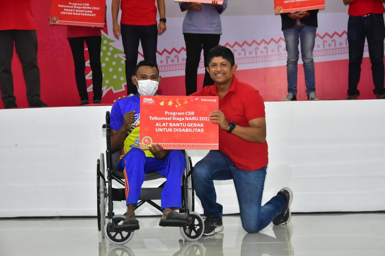 Momen Natal 2022 Telkomsel Maknai Berbagi Kasih Tanpa Batas  