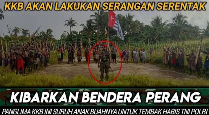 Siap Siaga! Panglima KKB Papua Perintahkan Pasukannya Habisi Prajurit TNI-Polri, Emang Bisa?