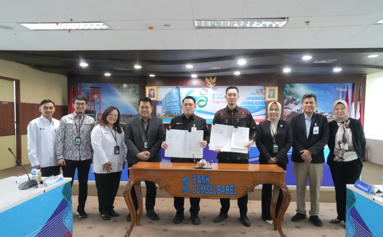 Bank Sumsel Babel dan Taspen Perluas Kerja Sama Layanan Peserta