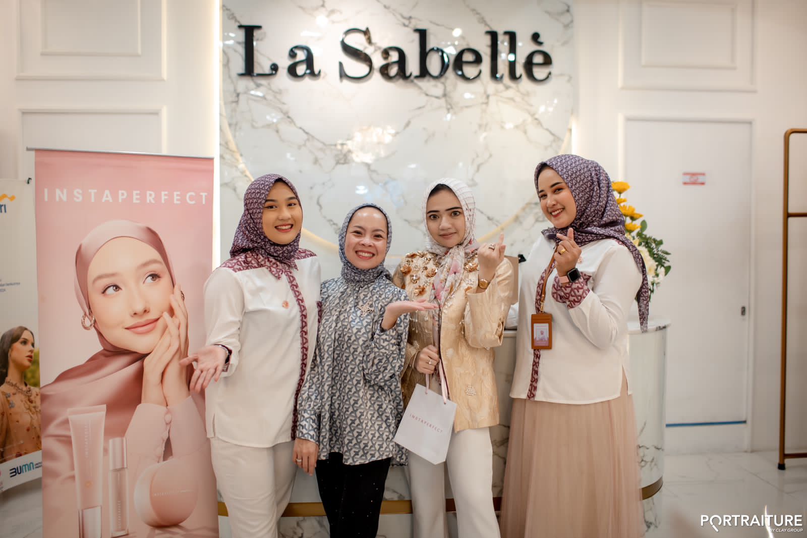 Instaperfect Beauty Demo dan Support Grand Opening La Sabelle Palembang