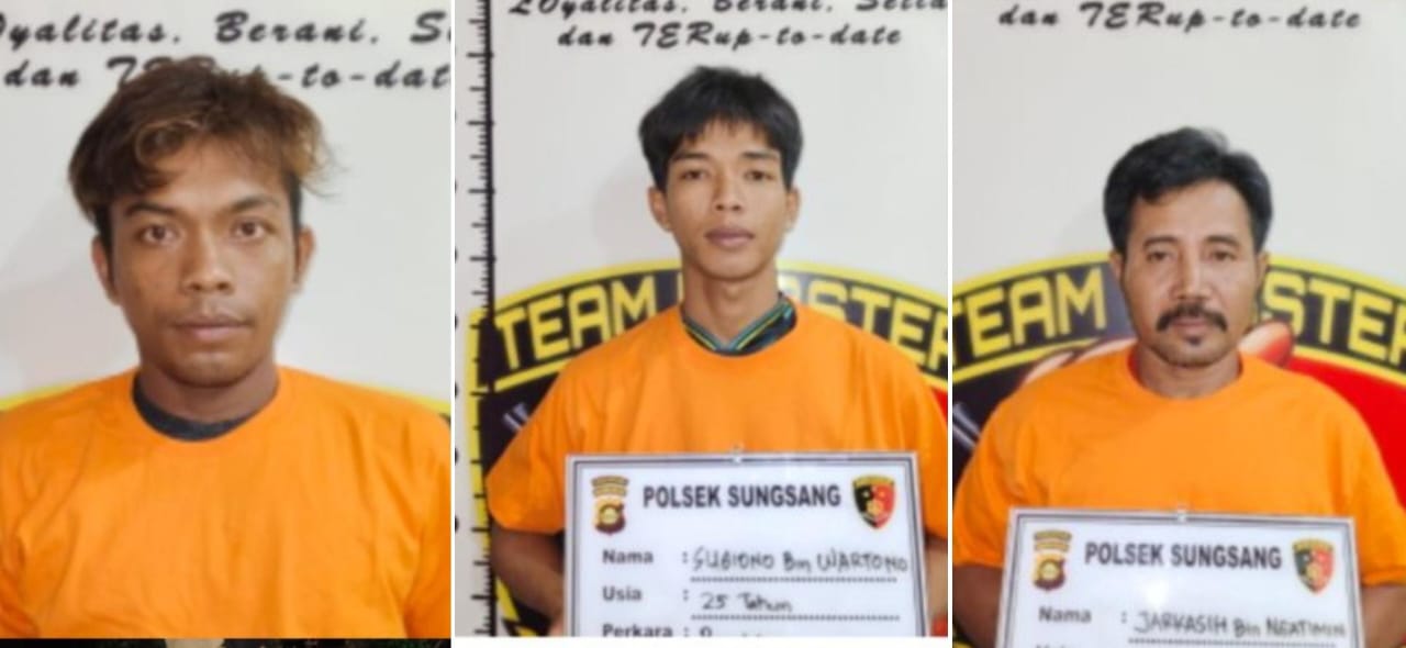 Aksinya Terekam CCTV, Polisi Ringkus Pelaku Curanmor, Penadah Ikut Diamankan