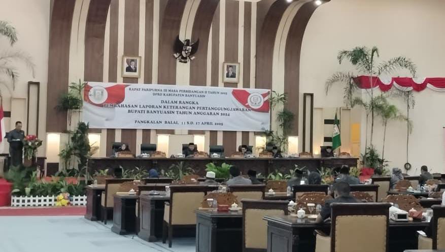 SORE-sore Paripurna Diskors, Diduga Ada Penolakan LKPJ Bupati Banyuasin?