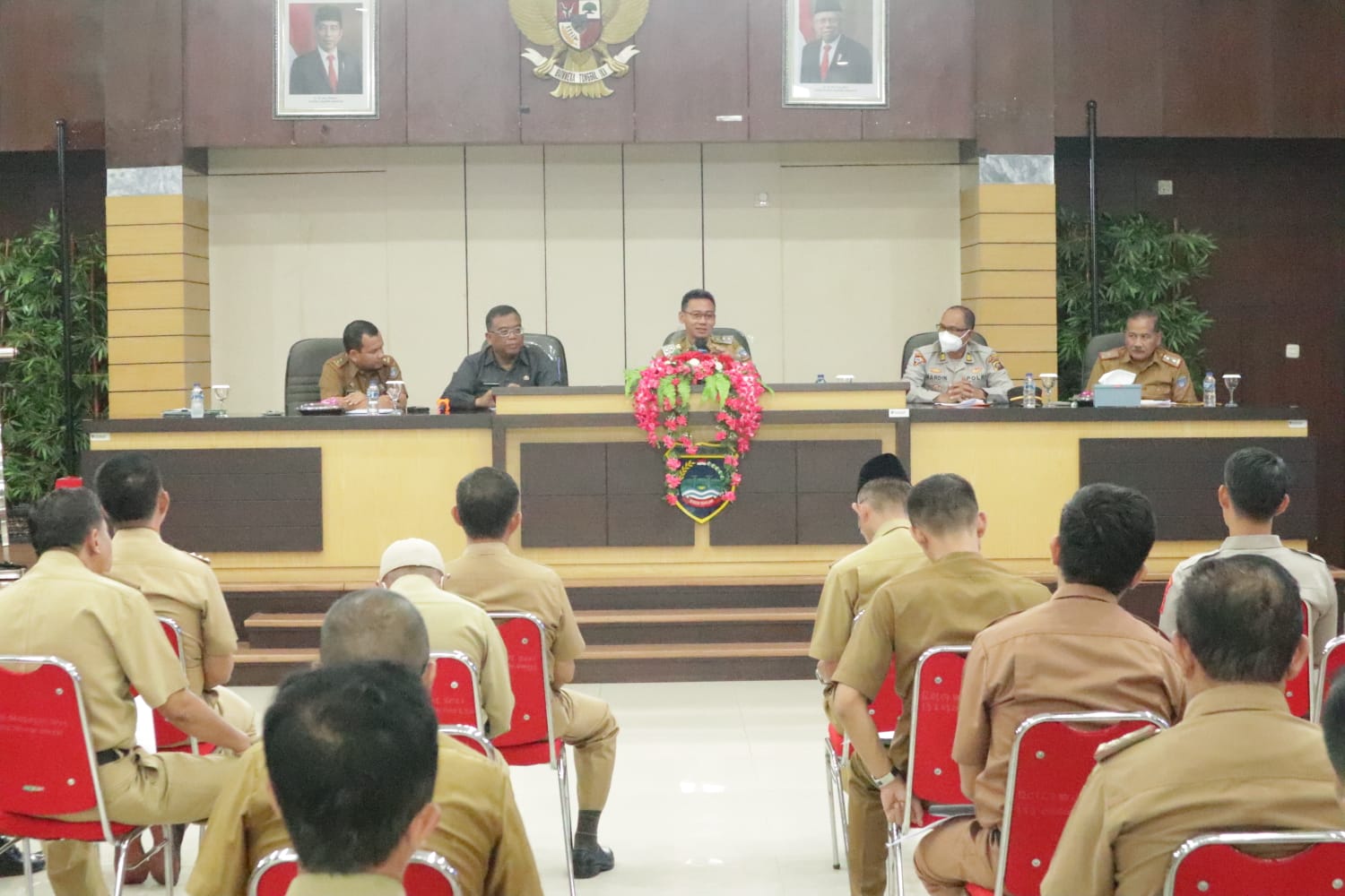 Wabup Yudha Hadiri Rapat Persiapan Launching Desa/Kelurahan Cantik