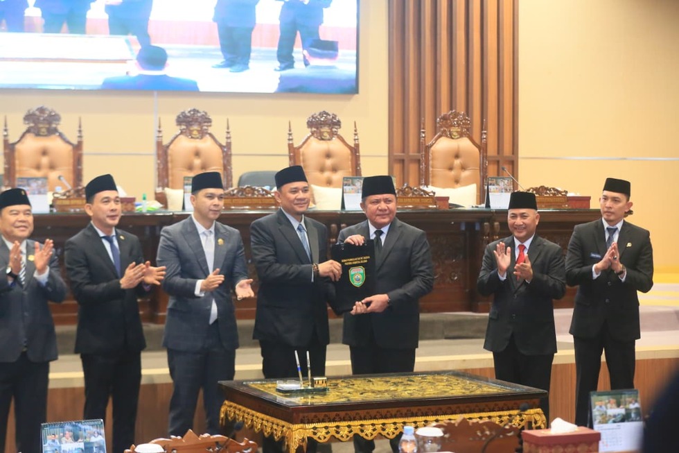 Gubernur Sumsel dan DPRD Tandatangani Nota Kesepakatan KUA-PPAS APBD 2027
