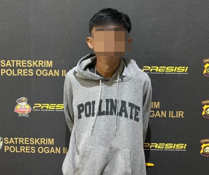 Ancam Sebar Video Persetubuhan dengan Anak di Bawah Umur, Pemuda Ditangkap Sat Reskrim Polres Ogan Iir