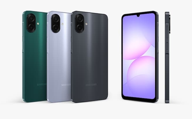 Samsung Galaxy F07 Disupport Layar Besar dengan Panel PLS LCD dan Desain Elegan