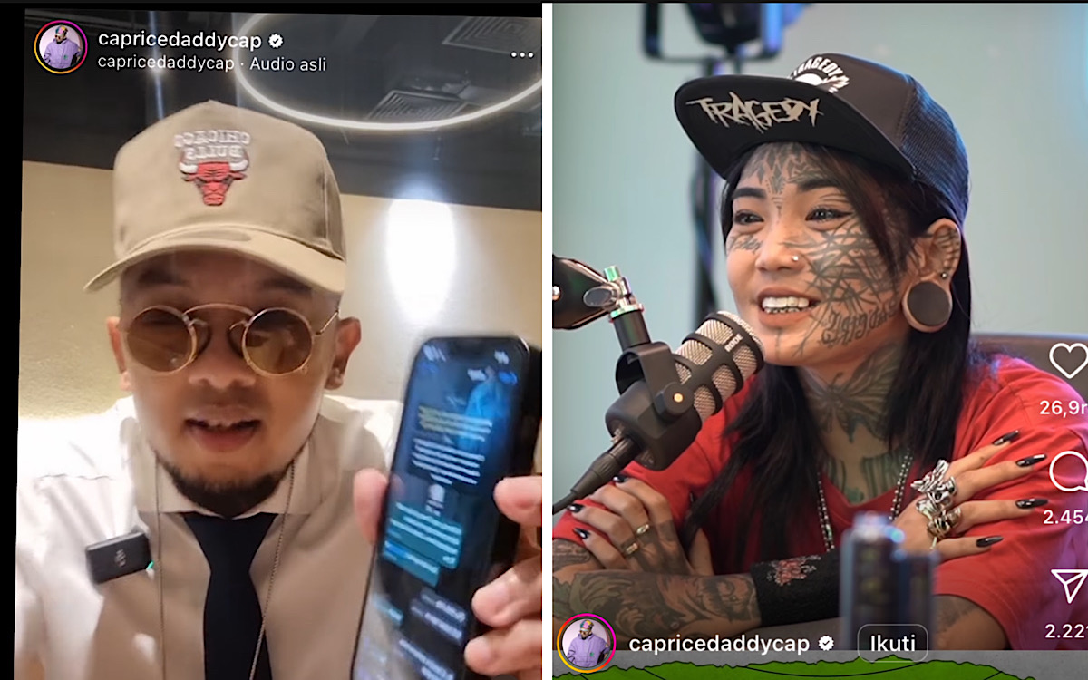 Makin Terpojok, Polisi Malaysia Sita Handphone Mondy Tatto, Video Podcast Part 2 Caprice Dilarang Tayang 