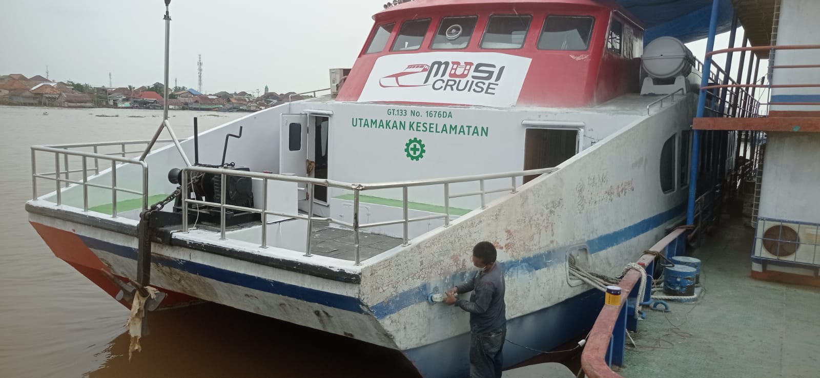 Kapal Wisata Musi Cruise Segera Dilaunching, Berikut Rutenya di Sungai Musi Palembang, Kapasitas 100 Orang 