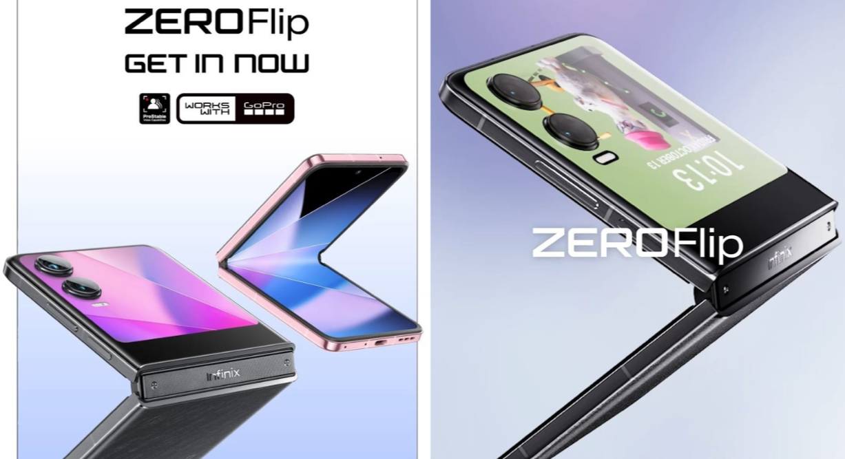 Infinix Zero Flip: HP Lipat Fotografi dengan Kamera Utama Tinggi dan Perekaman Video Hingga Resolusi 4K