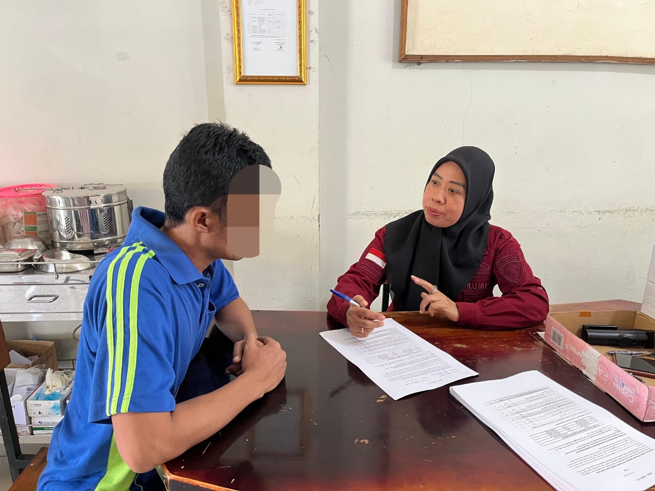 Lapas Tanjung Raja Ogan Ilir Lakukan Skrining Adiksi Warga Binaan, Sebagai Langkah Awal Rehabilitasi Narkotika